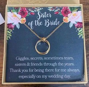 Sister of the Bride Necklace thumbnail 1