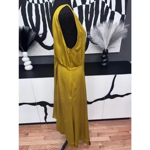 NWT French Connection Alessia Satin Wrap Dress 10 thumbnail 7