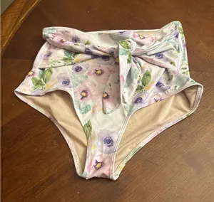 KORTNI JEANE High Waist Swim Suit Size Medium Casual comfort pool beach thumbnail 1