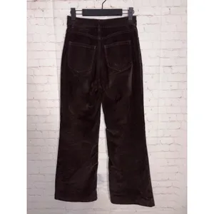 & Other Stories Paris Atelier Dark Brown Corduroy Wide Leg Pants US 4 thumbnail 6