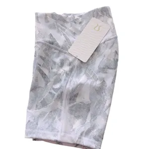 Lululemon Train Times Short 6" Jasmine White Multi / White Size 6 thumbnail 9