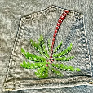 MOTHER High waisted Looker ankle fray jeans size 26 thumbnail 15
