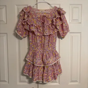 LoveShackFancy Liv Mini Dress in Jersey thumbnail 3