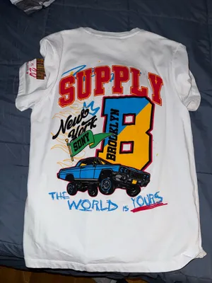 Supply and Demand T shirt White Size M thumbnail 2