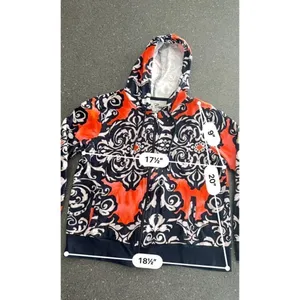 Women's Onque Casuals Hoodie M Red Blue size M thumbnail 6