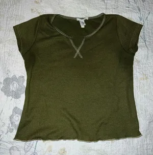 Green Crop Top thumbnail 1