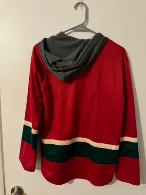 Minnesota Wild Hoodie Jersey thumbnail 2