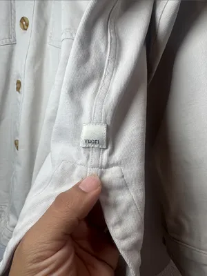 Vuori Mackenzie Shirt Jacket - Ivory/Cream size M/L thumbnail 6