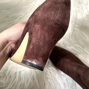 VTG Liz Claiborne Suede Ankle Boots Sz 8.5 thumbnail 10