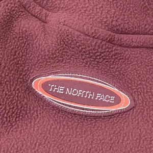 THE NORTH FACE TKA Mock Neck Fleece Cropped Sweatshirt in Mauve Pink Size M thumbnail 10