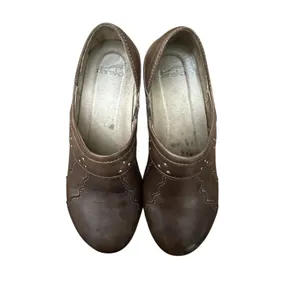 DANSKO Hailey Professional Staple Clog Mule Platform Nursing Shoe Studs 7.5-8/38 thumbnail 7