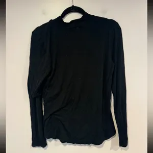 Black Mock‎ neck Maurice’s soft long sleeve thumbnail 3