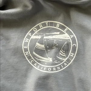 Brandy Melville Light Gray Hoodie thumbnail 3