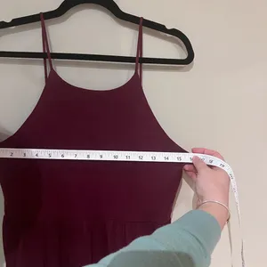 Alya Maroon Halter Dress thumbnail 5
