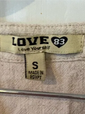 Love Cream Linen-Blend Cropped V-Neck Tank thumbnail 2