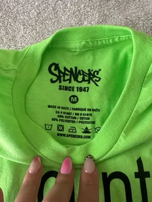Spencer’s tshirt Green Size M thumbnail 2