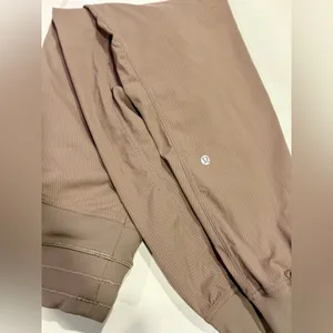lululemon athletica Brown Ribbed Track Pants thumbnail 2