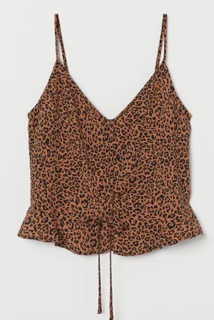 H &m Leopard Camisole Top  thumbnail 1