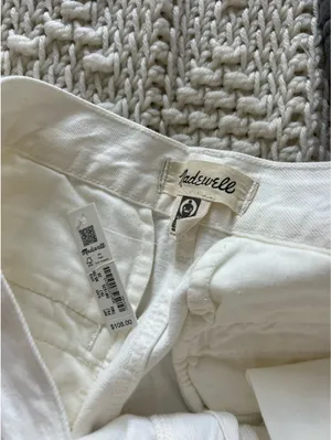 Madewell White Jeans thumbnail 4