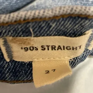 Madewell 90s Straight Women's Blue High Waisted Medium Wash Denim Jeans Size 27 thumbnail 5