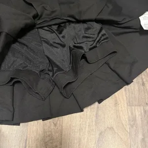 Dolls Kill French Kiss black pleated mini skirt with shorts thumbnail 6