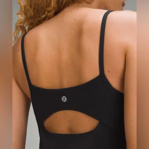 Lululemon NWT Align Cami Strap Black Dress Shorts Underneath Size 0 thumbnail 4