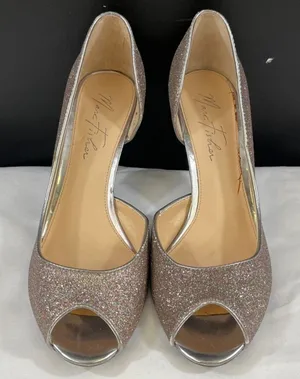 Marc Fisher Joey Women's Multicolor Metallic Shoes/Heels Sz 8M SKU 5450 thumbnail 1