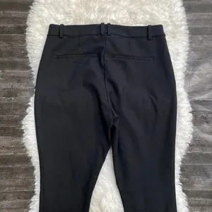 H&M Black Trouser Pants Corporate Girly Business Casual Dark Grunge Alt thumbnail 6