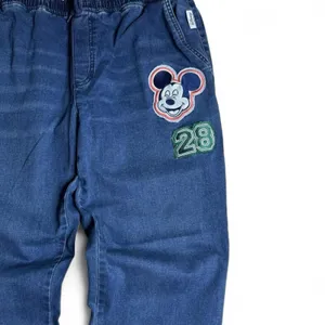 Disney Parks Her Universe Mickey Mouse Denim Joggers Large thumbnail 4