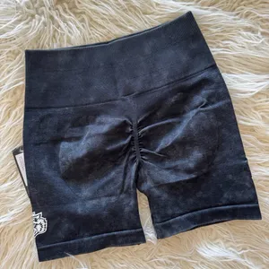 Darc Sport Seamless Everson Training Shorts Black Mineral Wash Small thumbnail 4
