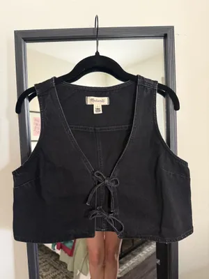 Madewell Denim Vest Jean thumbnail 2