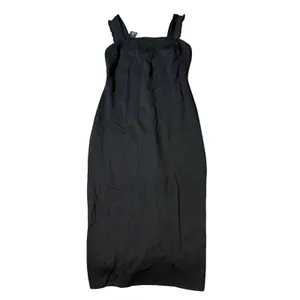 NWT Lulus Persuasion‎ Black Ruffled Bodycon Midi Dress Sleeveless Size Small thumbnail 3