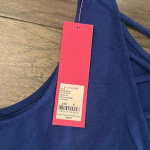 NWT Lilly Pulitzer Kristen Tank Top in Lapis Lazuli Sz M thumbnail 4