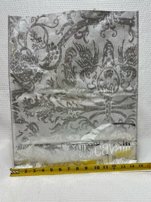 Just Cavalli Silver Metallic Logo Shopper thumbnail 6