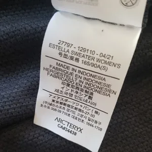 Arcteryx Gray Mock Neck Sweater Size Small Chic Feminine Athleisure Trendy thumbnail 4