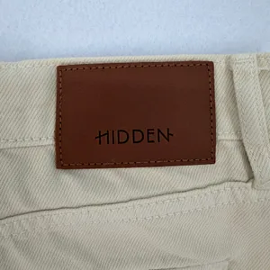 Hidden Los Angeles Cream Ivory Wide Leg Cargo Painter Pants Jeans Utility Sz 31 thumbnail 10