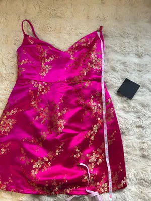 Lulus Fuchsia Satin Mini Dress thumbnail 14