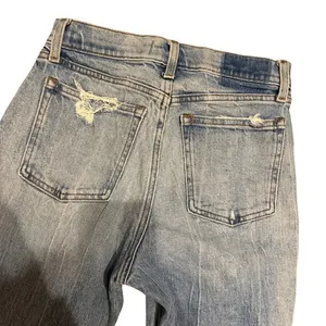 Abercrombie & Fitch Size 2/26 High Rise Mom‎ Jeans Straight Leg Basic Everyday thumbnail 9