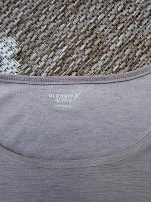 Old Navy Mauve Scoop Neck Long Sleeve Top thumbnail 2