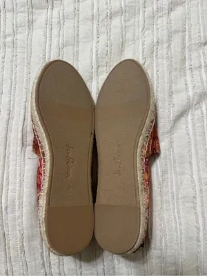 Sam Edelman Khloe Slip On Orange Paisley Espadrille thumbnail 5