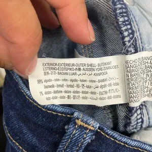 Zara Dark Wash Midrise Raw Hem Bootcut Ankle Jeans Non Ripped Size 4 Stretch thumbnail 9