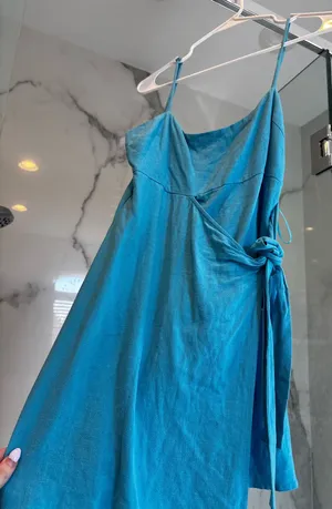 Boutique Blue Romper thumbnail 1