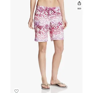 Kanu Surf OceanSide Purple Floral Board Shorts Women's Size 2 NWT thumbnail 2