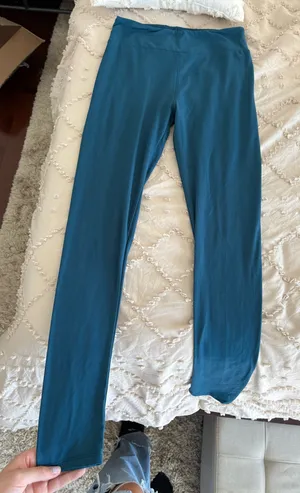 Teal Leggings Blue thumbnail 1