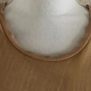 Zara Tan Velvet-like Lace Arm Trim Tank Top thumbnail 2