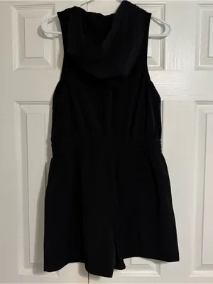 Athleta Black Boundless Hooded Romper thumbnail 4