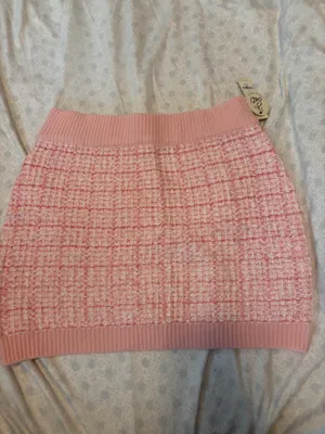 Francesca's NWT Lara Tweed Plaid cardigan and Mini Skirt set thumbnail 12