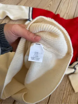 J Crew/Net a Porter 100% wool sweater - small spot in pic size small thumbnail 3