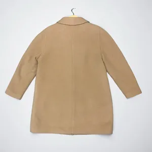 Fashion S.A. Salamanca Camel Vintage Wool And Cashmere Coat Large See Measuments thumbnail 2