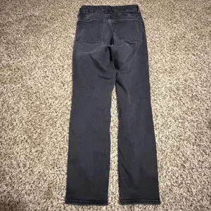 Good American Good Waist Crop Skinny Jeans Black Distressed High Rise 4/27 thumbnail 4